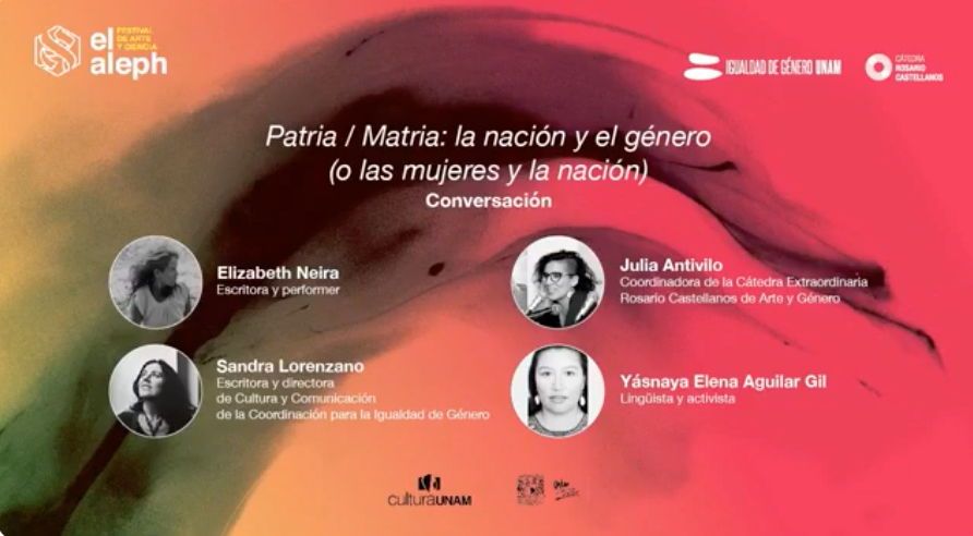 Patria / Matria: la nación y el género | Festival El Aleph